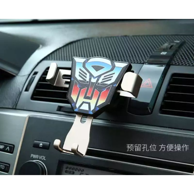 Universal Vertical Car Mount AC Holder Air Vent Gravity Frame Ventilation Smartphone GPS Transformer