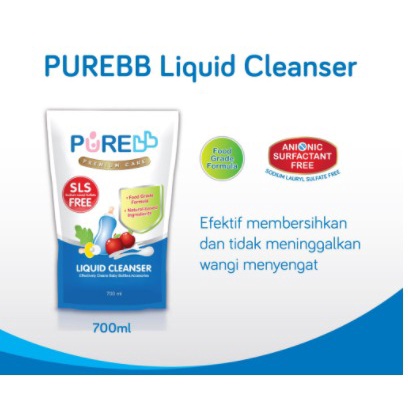 PURE BB LIQUID CLEANSER Refill 700ml