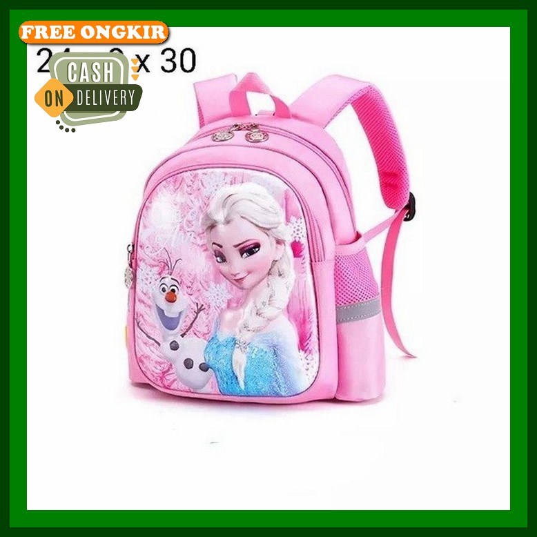 Serenity Tas Ransel Sekolah Anak Tk Sd Smp Sma Unisex Perempuan Laki Laki Import / Backpack School /