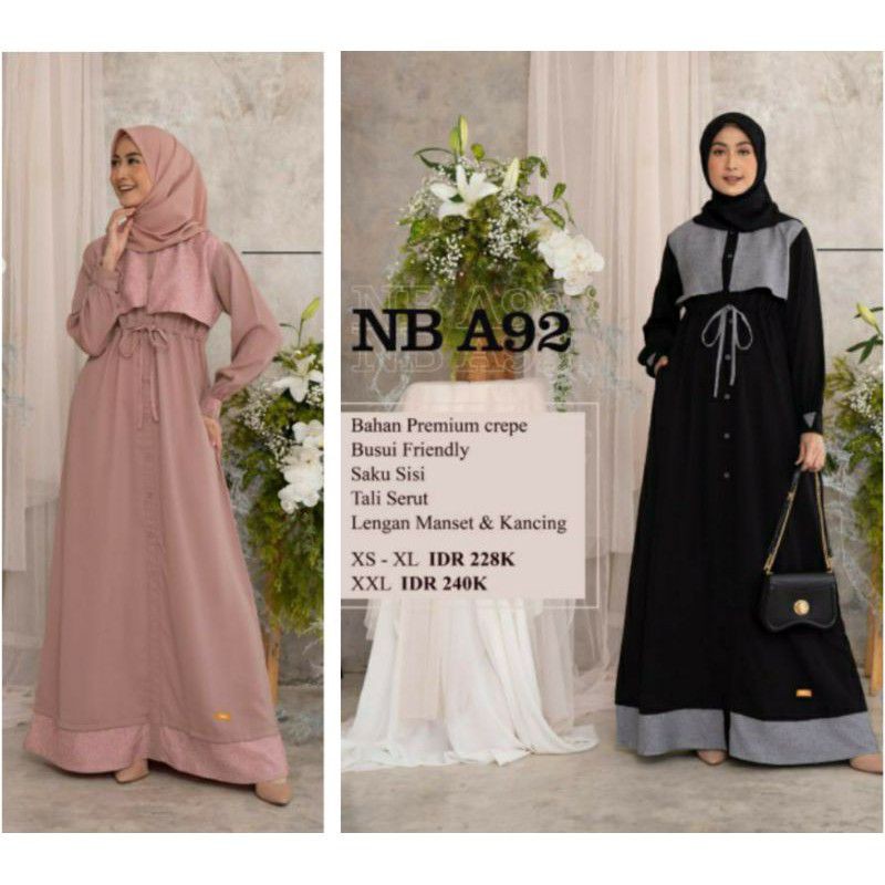 GAMIS NIBRAS NB A92 GAMIS NIBRAS TERBARU