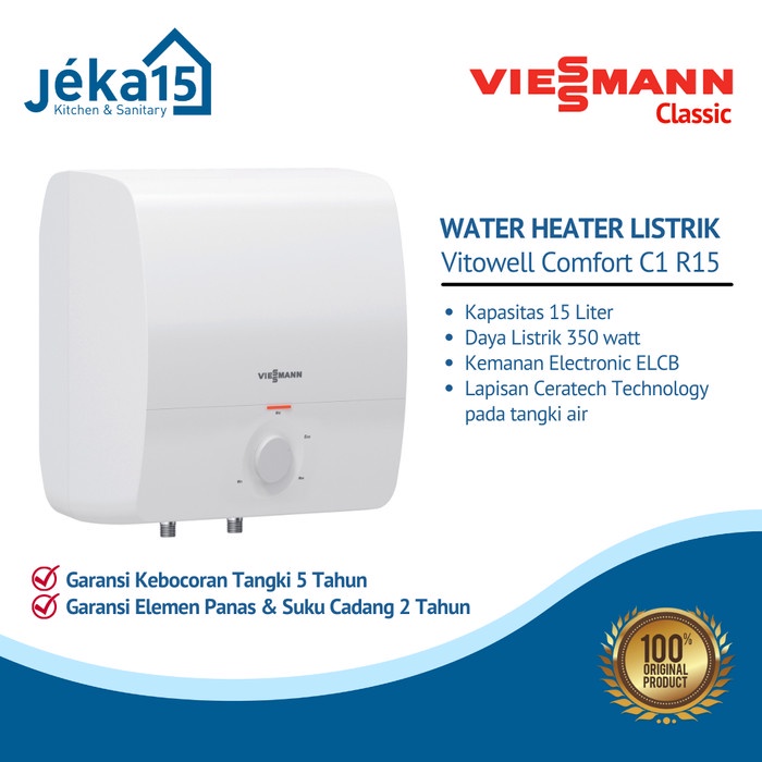 Water Heater Listrik Viessmann Vitowell Comfort C1 R15