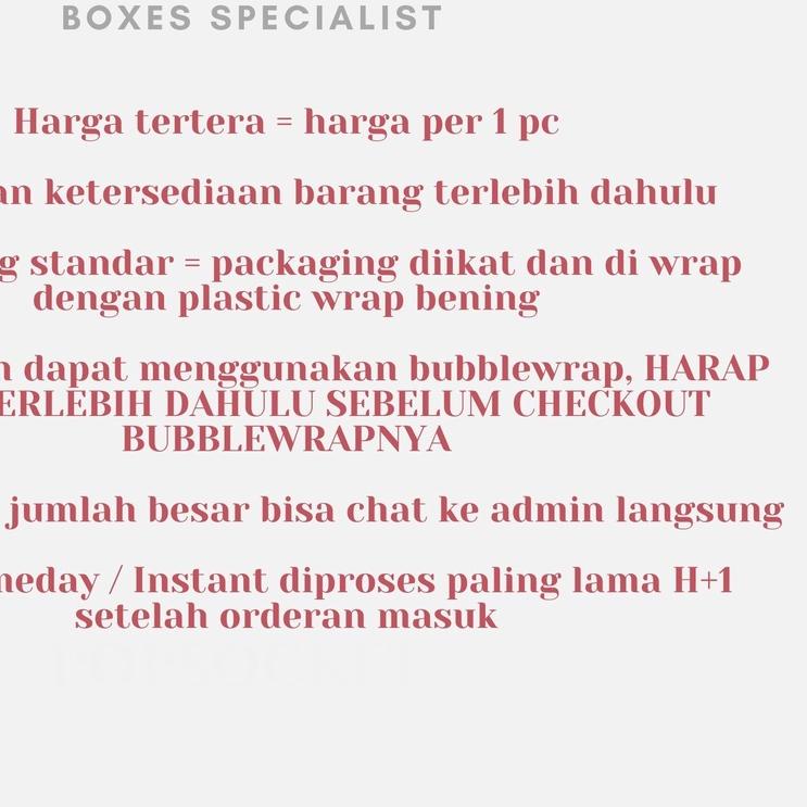 

☂ KARDUS BESAR Uk. 70x50x40 cm POLOS DAN BARU !!! ♦