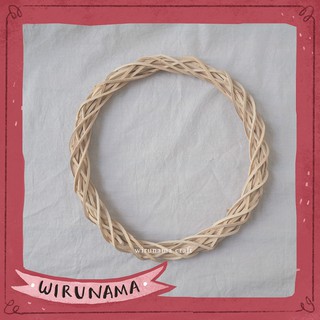 RING ROTAN UNTUK  HIASAN  MAHAR  RUSTIC COCOK DIPADUKAN 