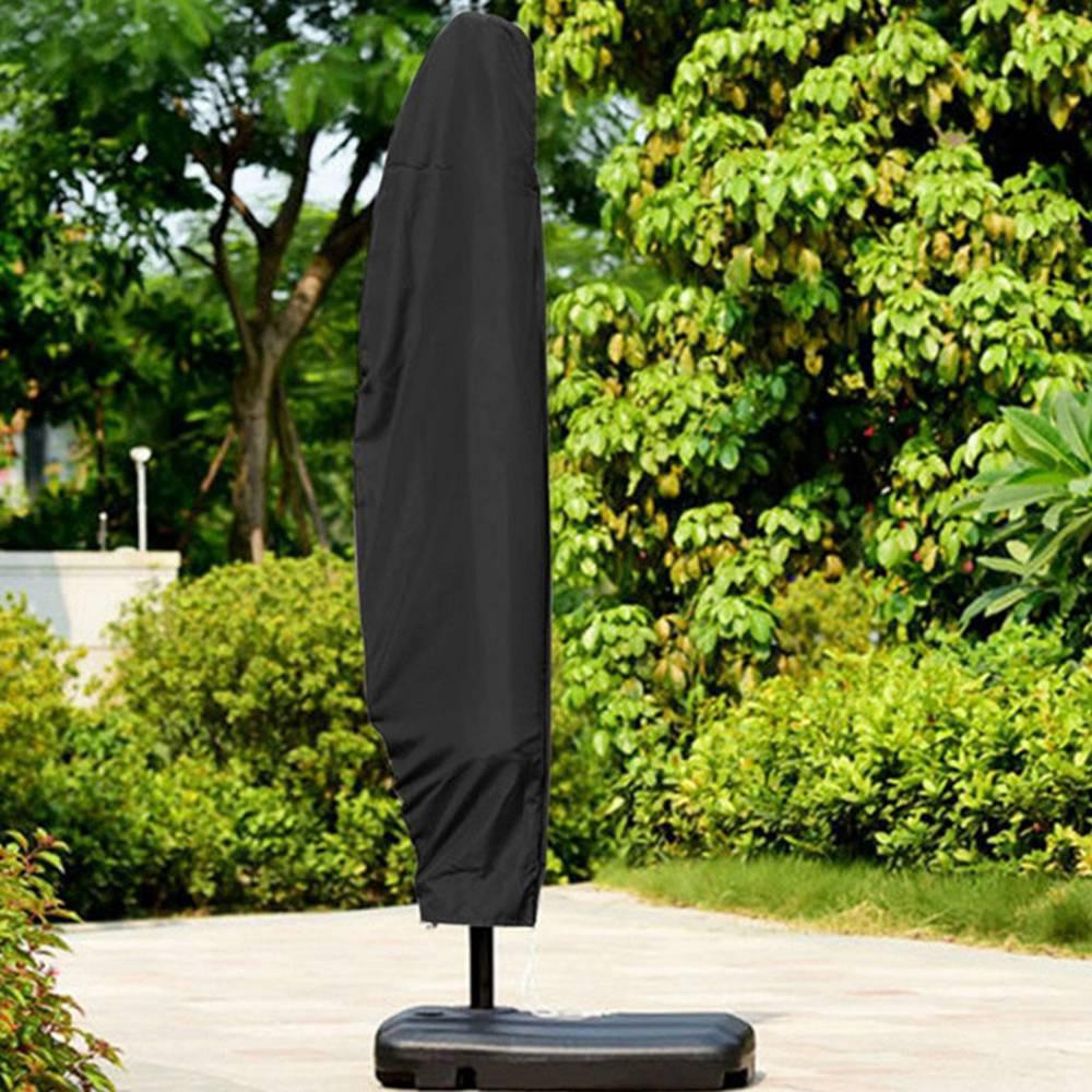 Umbrella Cover 210d Patio Umbrella Covers Parasol Outdoor Offset Covers Shopee Indonesia