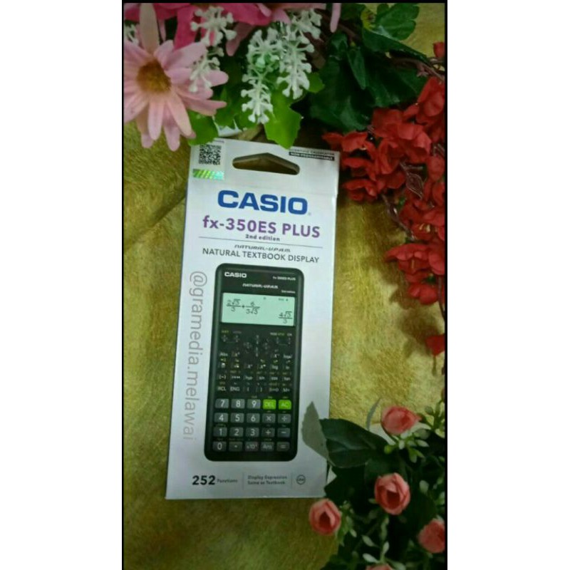 

SCIENTIFIC CALCULATOR CASIO FX-350ES PLUS