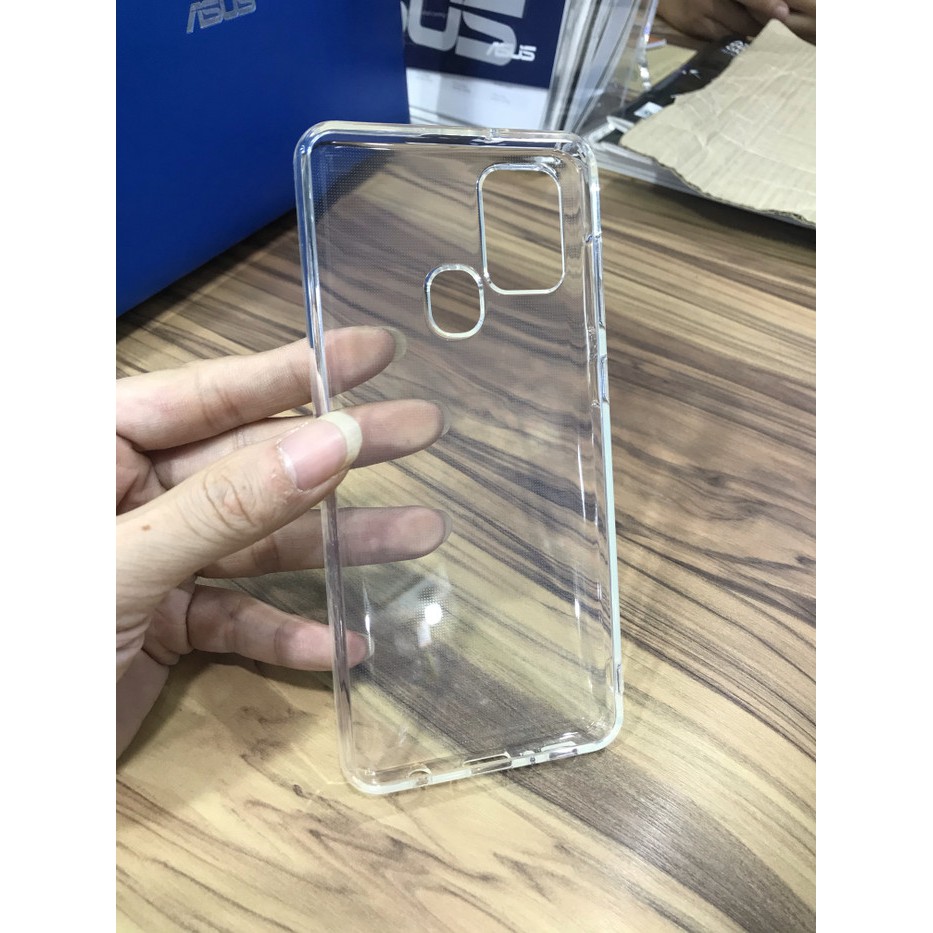 TPU CLEAR CASE BENING TEBAL ANTI PECAH SAMSUNG A21S - CLEAR