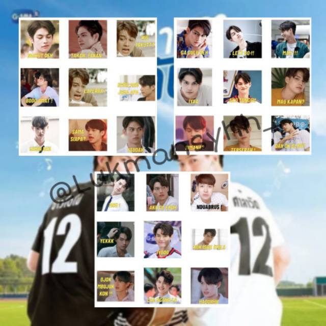 

[PART 2] Stiker Case Tumbler 2Gether The Series 'WA VERSION' - Stiker Handphone/Stiker 2Gether