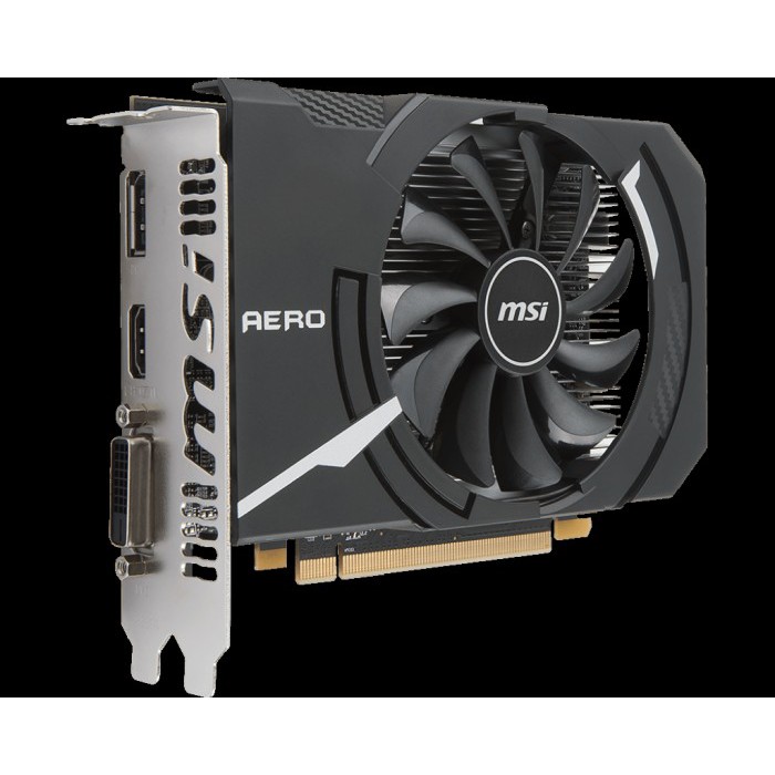 MSI Radeon RX 550 4GB DDR5 - AERO ITX 4G OC