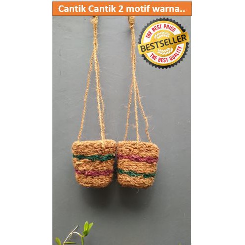 pot gantung serabut kelapa /pot gantung / pot serabut kelapa / pot gantung serabut