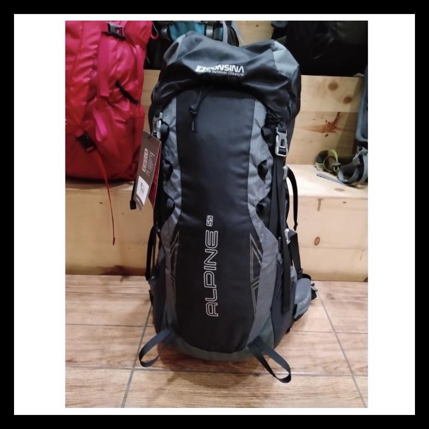 TERLARIS CONSINA CENTURION 50L , ALPINE 55L DAN EXTRATERRESTRIAL 60L TAS GUNUNG CARRIER CUCI GUDANG