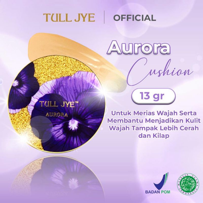 Tull Jye Aurora Cushion (Natural Beige) (13Gr)