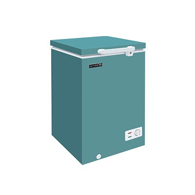 Chest Freezer Artugo CF101CW (White) / CF101C (GREEN) - Aluminium
