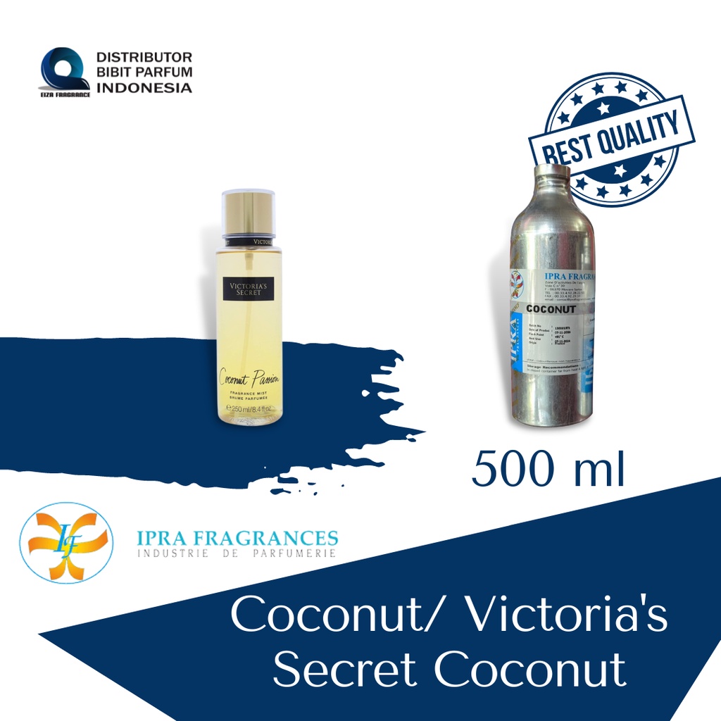 BIBIT PARFUM COCONUT/ VICTORIA'S SECRET COCONUT PASSION UKURAN 500 ML BY IPRA FRAGRANCE