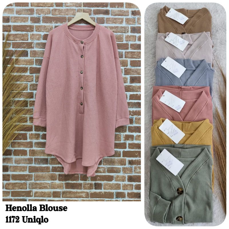 atasan tunik oversize/Clarke