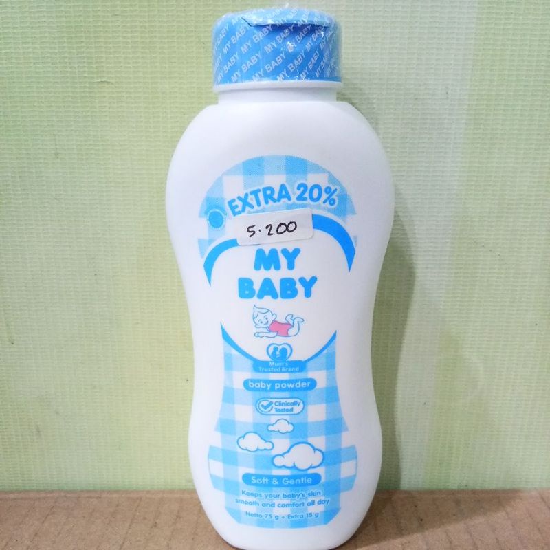 MY BABY POWDER SOFT&amp;GENTLE 75+15GR