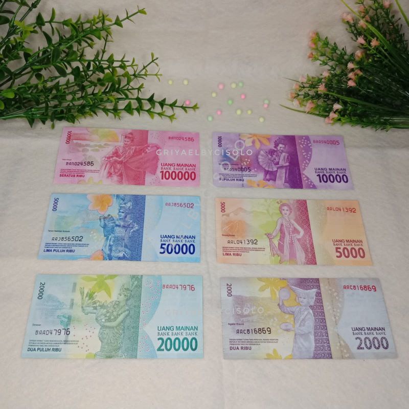 UANG MAINAN GROSIR 50 lembar