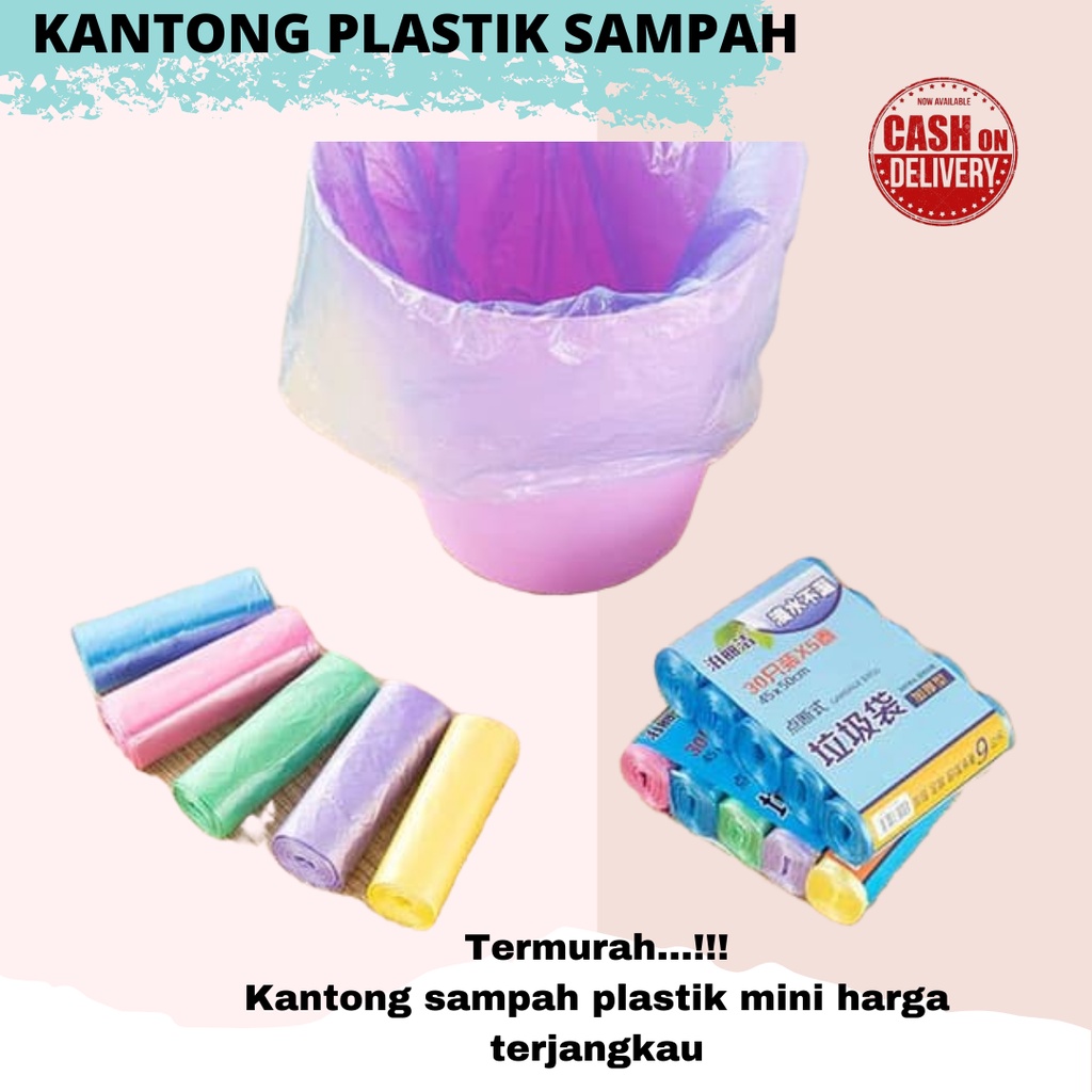 FREEONGKIR!!! Kantong Plastik Sampah Gulung 1 Isi 20, harga pe pcs