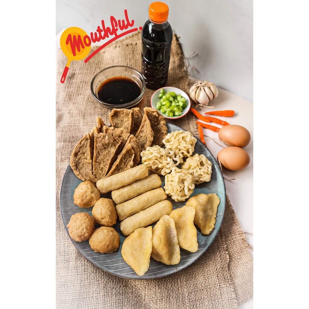 

Pempek Paket B Tambahan Kapal Selam atau Kapal Selam Telor Asin