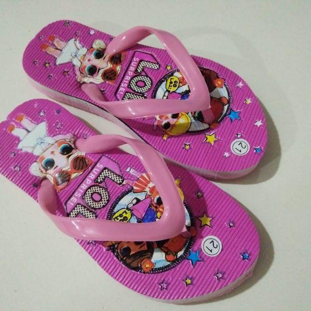 JB-Sandal anak prempuan Karakter LOL