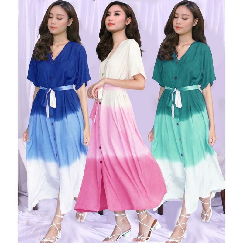 Long Tunik GRADASI polos Katun