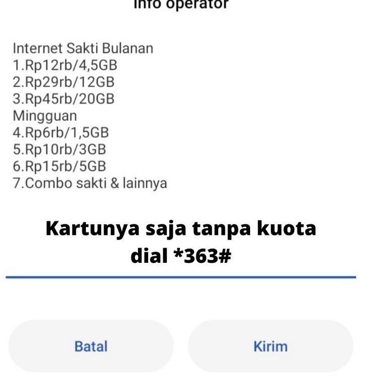 Terbagus.. Combo Sakti Telkomsel 4.5GB 12GB 35GB BAHAN AS LOOP SIMPATI(Termurah)