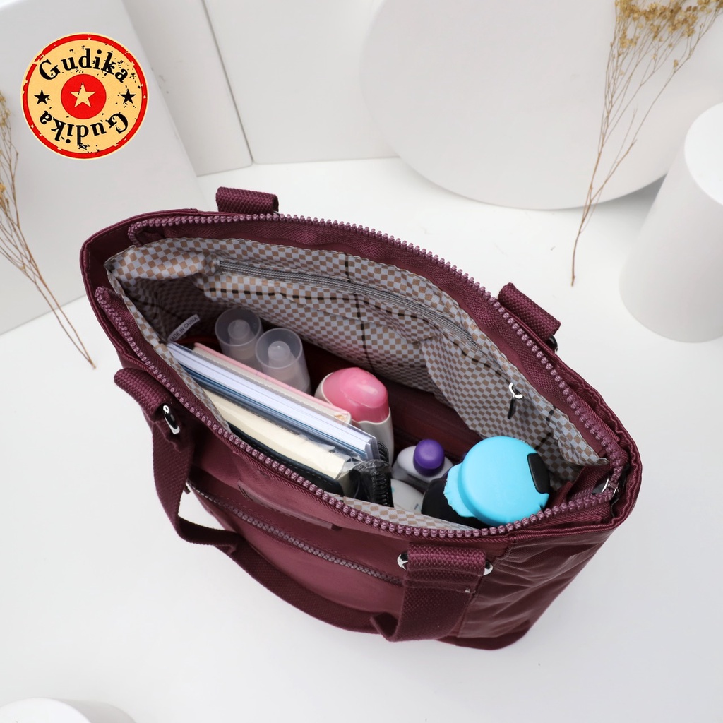 Gudika Bag 5172 - Tas Selempang Wanita Hobo Waterproof Free Dompet Terbaru - Tas Wanita Korea Kekinian Import Terlaris