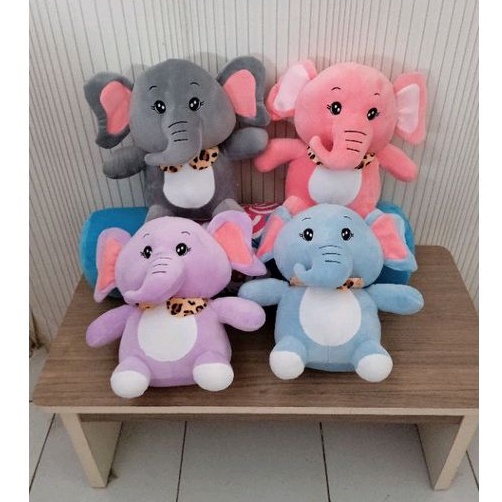 Boneka Gajah Duduk halus murah seulgi