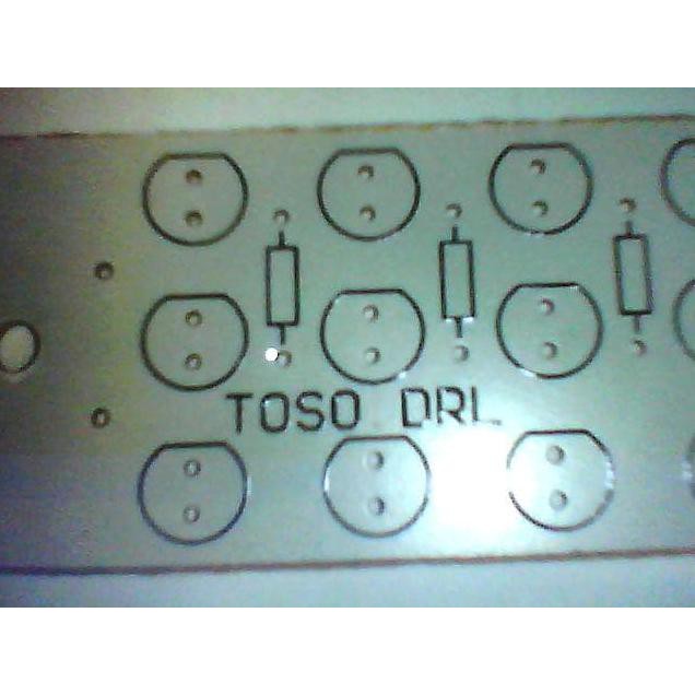 

Box + Pcb Transparant/Bening 45 Led