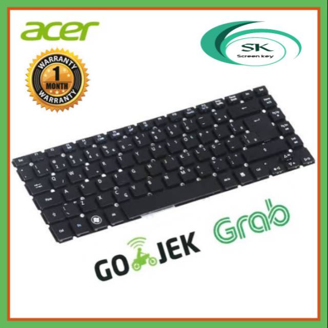 Keyboard Acer Aspire V5-431 V5-431P V5-431G V5-471 V5-471G V5-531 V5-531P V5-531G V5-551 V5-571