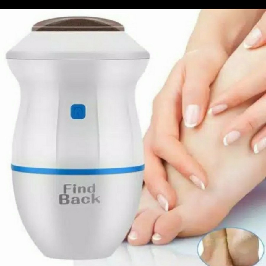 Alat Penghalus tumit kaki Electric Rechangeable pembersih kaki kasar