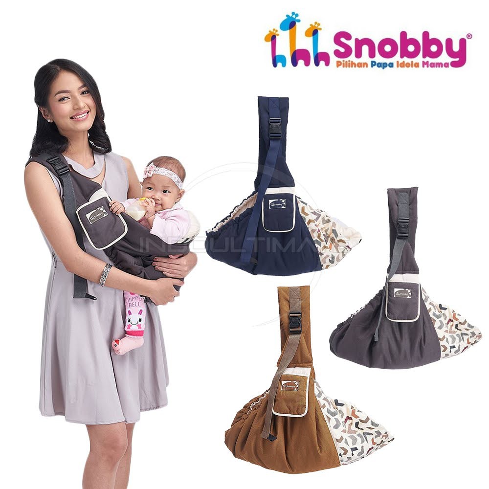 Gendongan Samping SNOBBY BY-55-GB BY-162 Gendongan Samping + Saku Gendongan Kaos Selendang