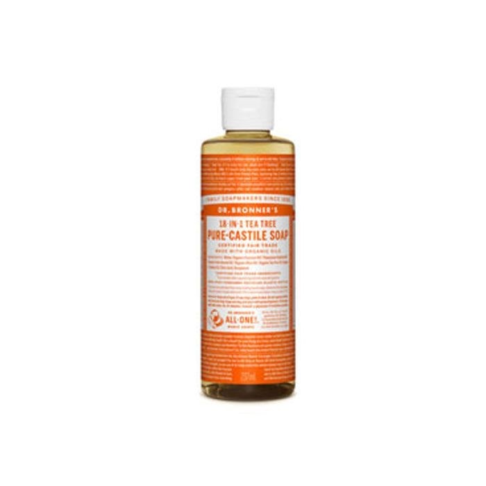 Dr Bronners Tea Tree Pure-Castile Soap 237 Ml