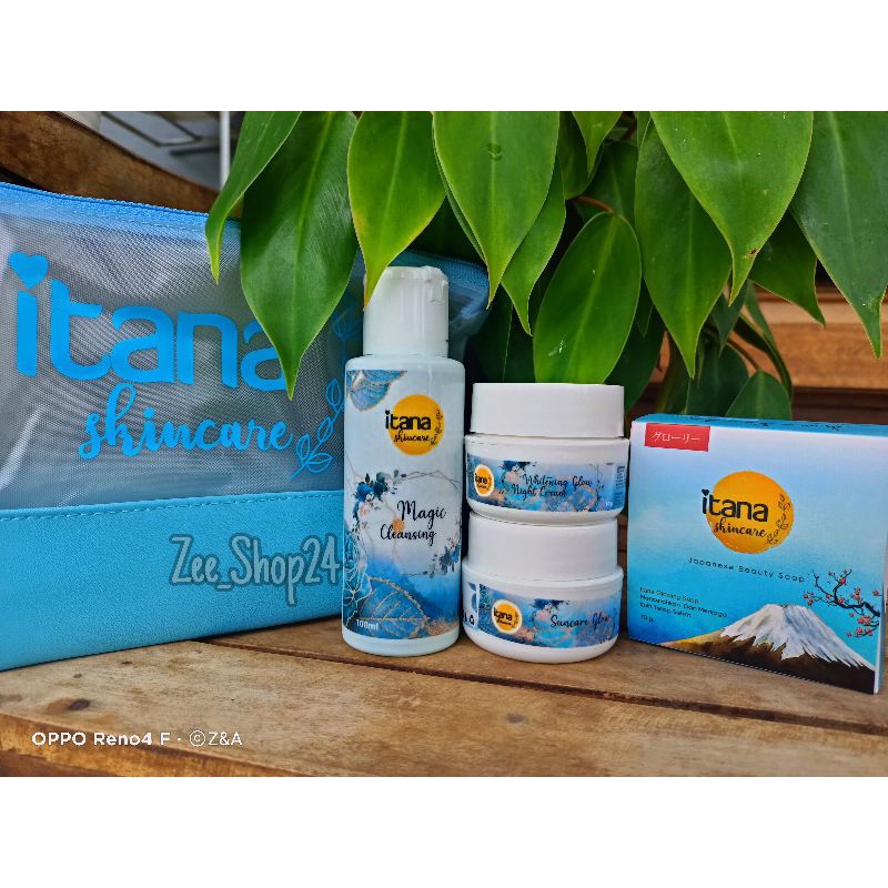 PAKET ITANA WHITENING GLOW,PAKET ITANA ACNE GLOW,SKINCARE ITANA
