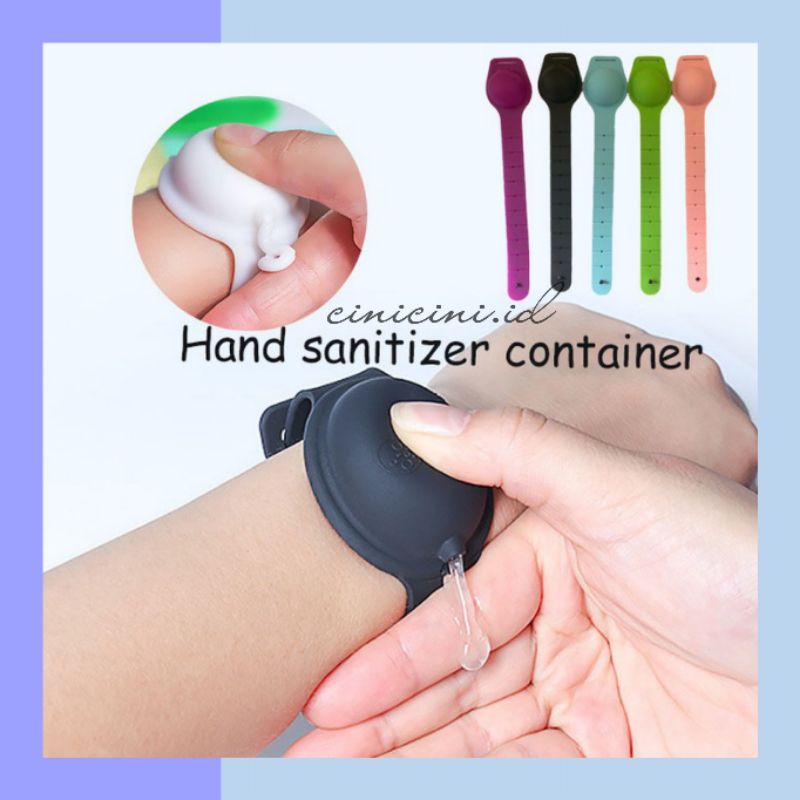 [ CC ] Gelang Hand Sanitizer Silikon / Gelang Silikon Sanitizer