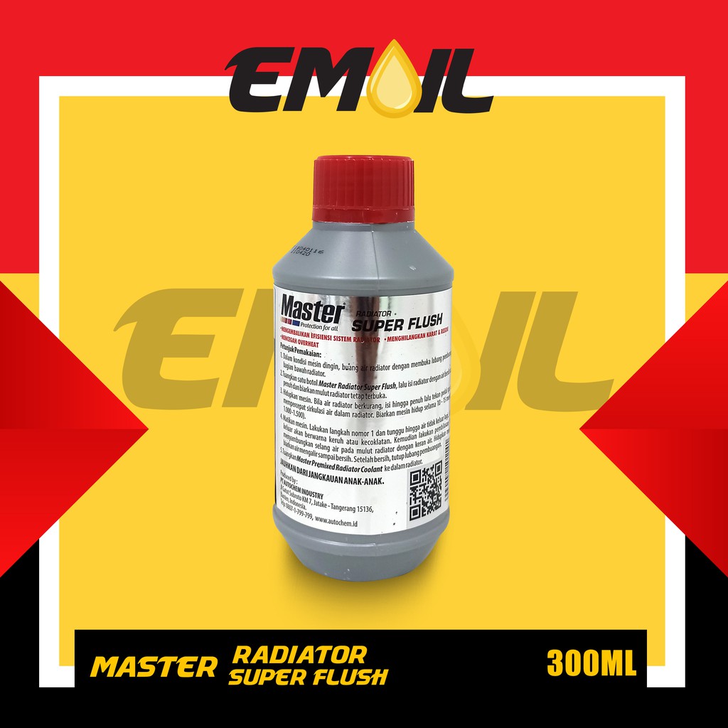 Master radiator super flush untuk kuras radiator isi 300ml