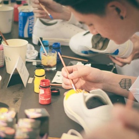 Cat Sepatu / Cat Tas  KSJ Leather Paint / Kulit / Midsole ( Pelengkap Pembersih  Sepatu )-4