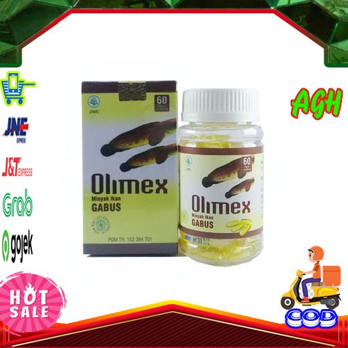 Olimex kapsul minyak ikan gabus albumin