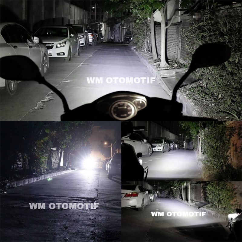 Lampu Tembak Sorot 24 Volt LED CWL 6 Mata Flash CREE Truk Bus Canter Tronton Running Lurus Laser Super Bright Offroad Truck Bis Fuso Bar Cree LightBar Work Light LedBar Panjang Motor Mobil UTV ATV Skuter Putih Waterproof 3 Mode