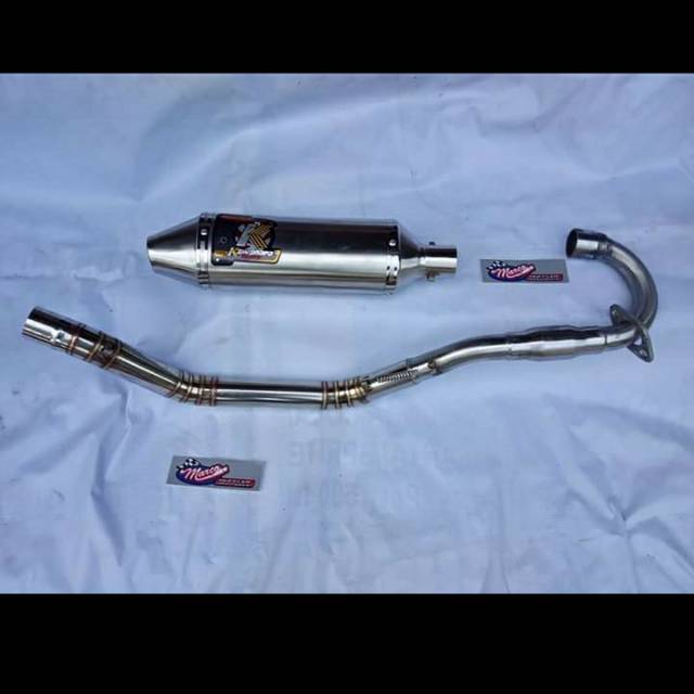 knalpot kawahara CRF 150.SUARA BASS PADAT