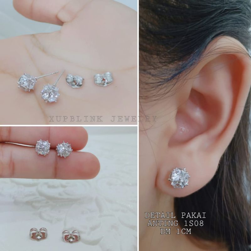 Anting Wanita Titanium Anting Giwang Wanita Anti Karat