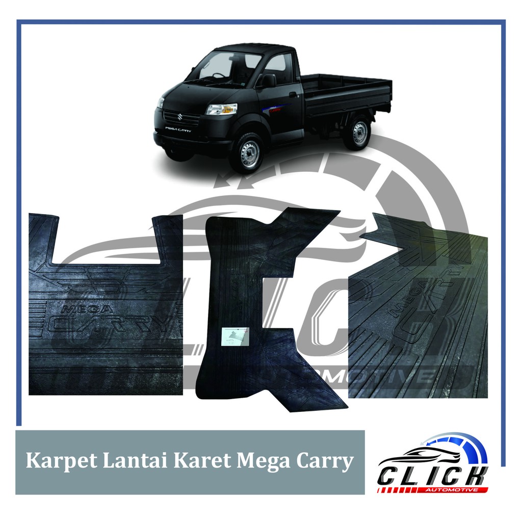 Karpet Lantai Karet Mega Carry Depan