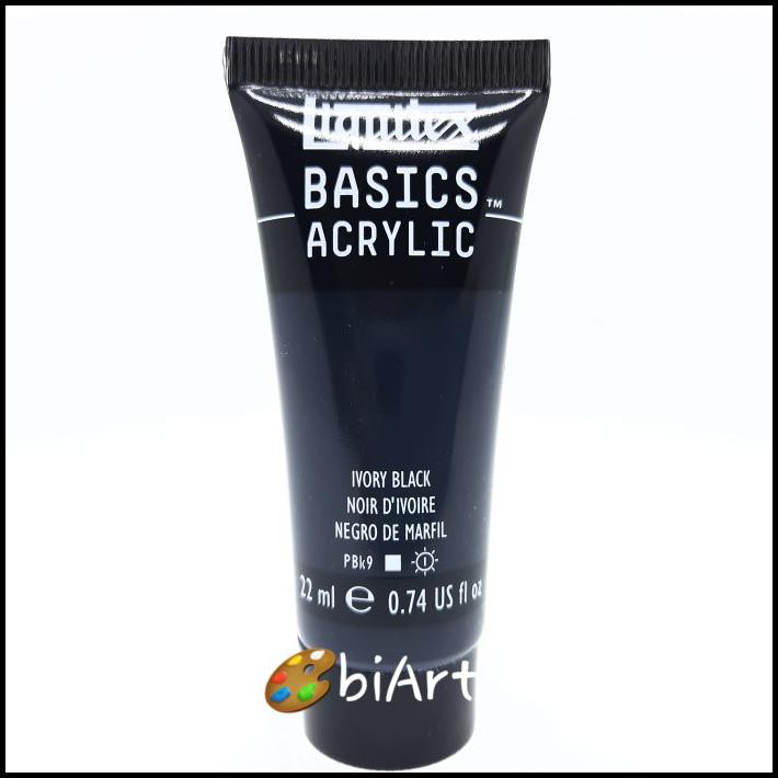 

Diskon Cat Akrilik Liquitex Basics Acrylic 22 Ml Ivory Black