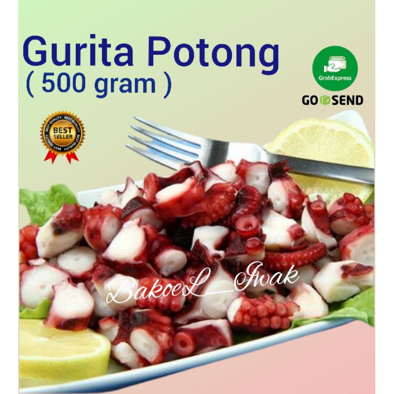 

Gurita Potong Premium 500 gram ( High Quality )