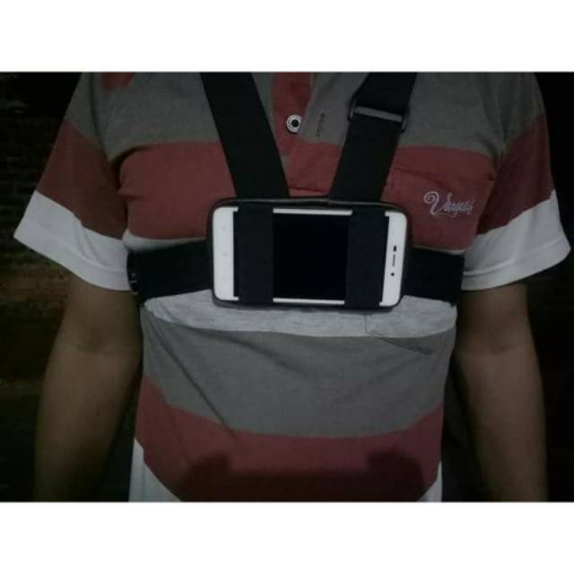 Cast belt phone/pengikat tempat Hp untuk vloger