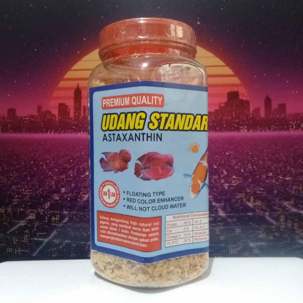 UDANG STANDAR 130 GR (CAROPHYL) FLOATING TYPE