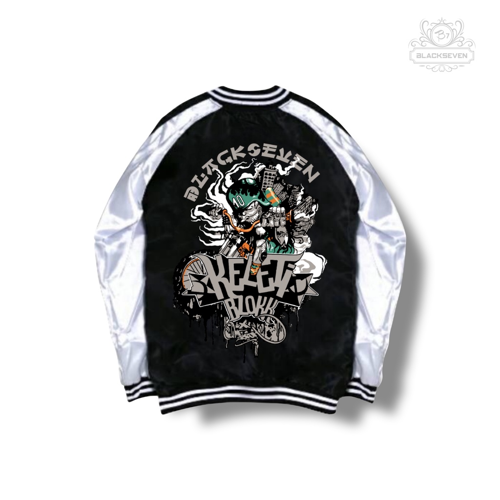 Sukajan Jaket Baseball - Culture Samurai-1