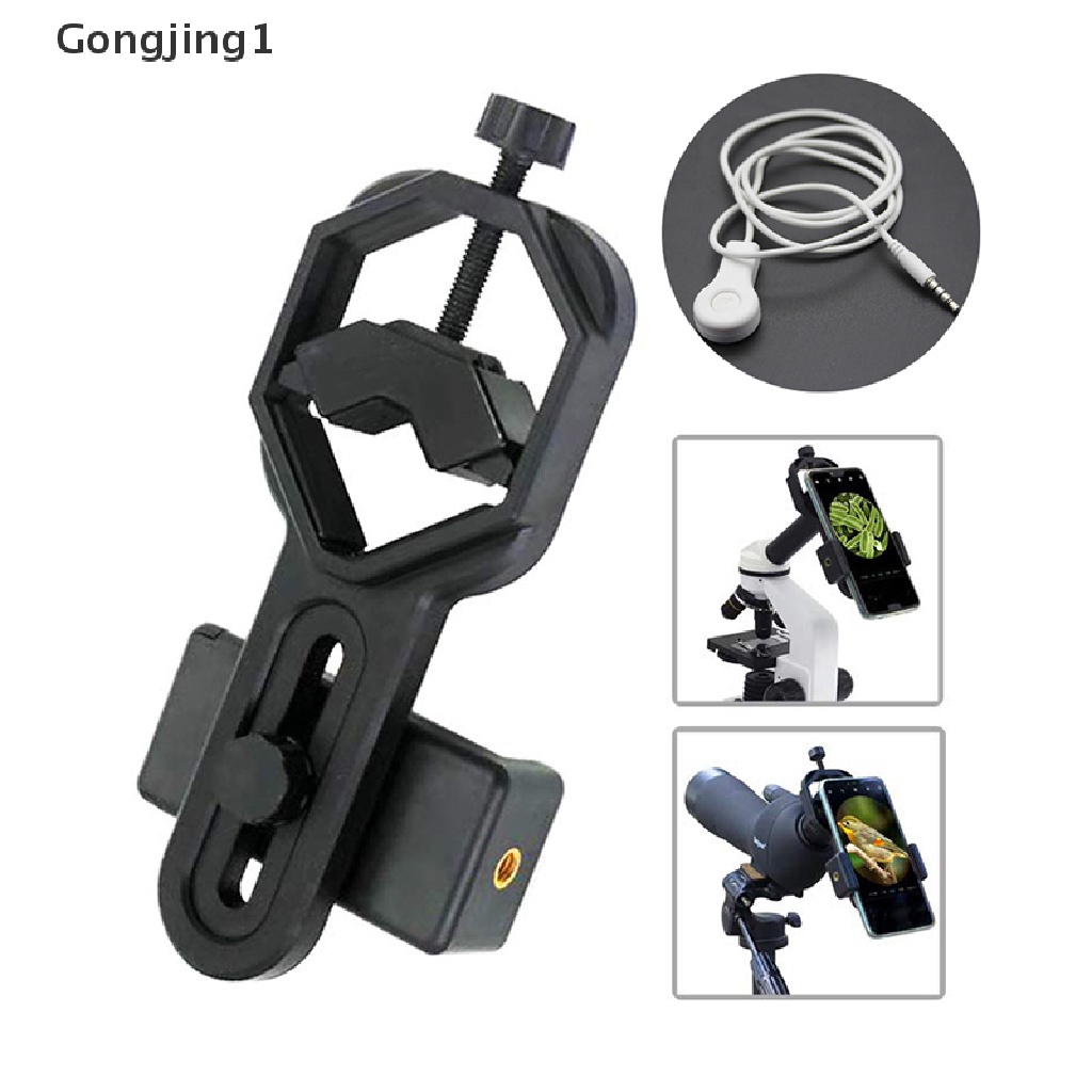 Gongjing1 Adapter Mount Teleskop Monokuler Universal Bahan Plastik Untuk Smartphone