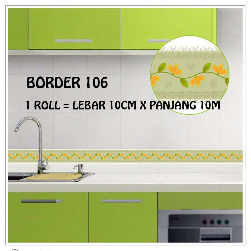 WALLPAPER BORDER 119 116 014 113 082 031 106 026 027 011 121 034 115 130 107 111 STIKER DINDING GD