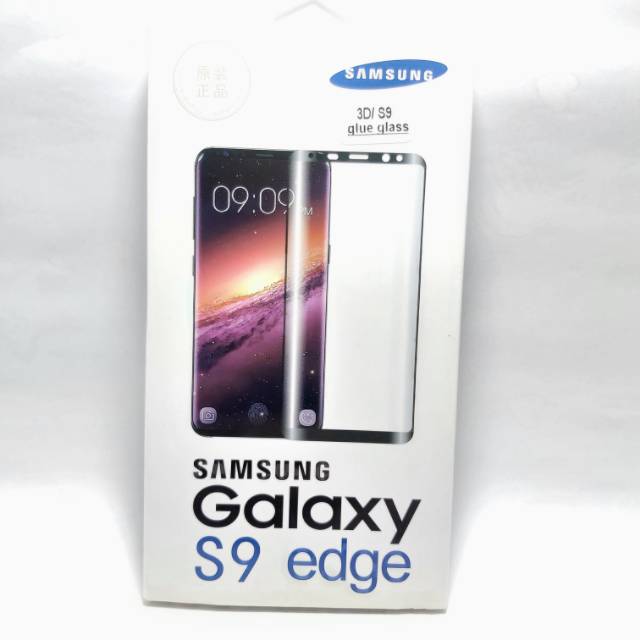 TEMPERED GLASS SAMSUNG S8/S9 FULL COVER FULL LEM PACKINGAN IMPORT