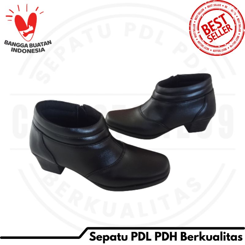 Sepatu PDH Sus/Wanita New Polwan/Secwan/Sekolah/Kantor/Dinas